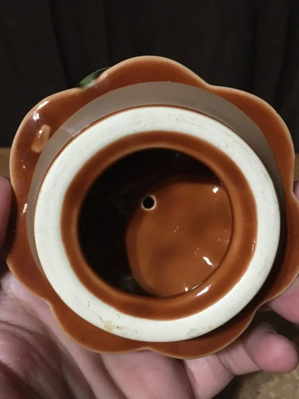 CERAMIC PUMPKIN SPICE CANDLE JAR HALLOWEEN AUTUMN 4